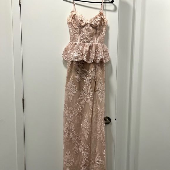 V. chapman Ophelia Gown in Hushed Violet Dress - Picture 2 of 4